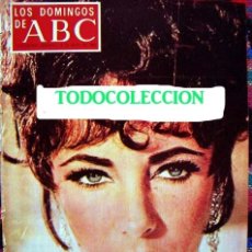 Coleccionismo de Los Domingos de ABC: REVISTA LOS DOMINGOS DE ABC / ELIZABETH TAYLOR, MUSICA BEAT : MARI TRINI, MARISOL, LOS BRAVOS,KARINA