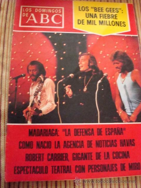 Coleccionismo de Los Domingos de ABC: BEE GEES. - Foto 1