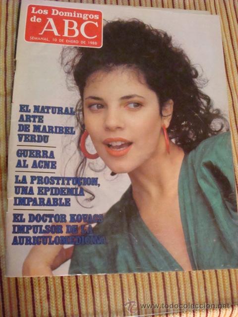 Coleccionismo de Los Domingos de ABC: MARIBEL VERDU. - Foto 1