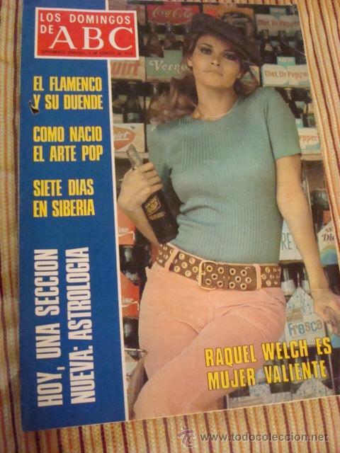 Coleccionismo de Los Domingos de ABC: RAQUEL WELCH. - Foto 1