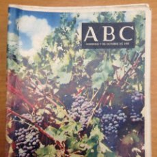 Colecionismo de Los Domingos de ABC: ABC - VENDIMIA - 7 OCTUBRE 1962 - TDKR18. Lote 40068496