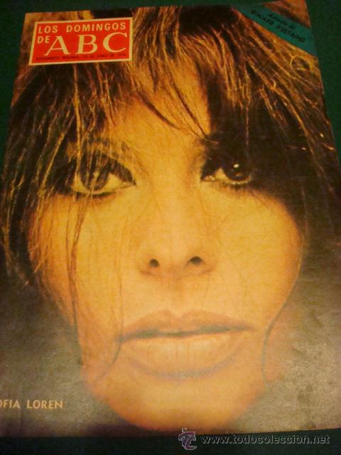 Coleccionismo de Los Domingos de ABC: LOS DOMINGOS DE ABC- SOFIA LOREN - Foto 1