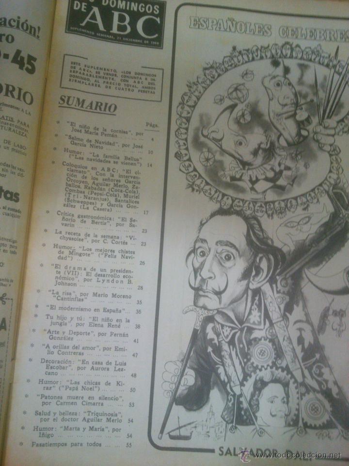 Coleccionismo de Los Domingos de ABC: LOS DOMINGOS DE ABC. DE 1969 - Foto 2