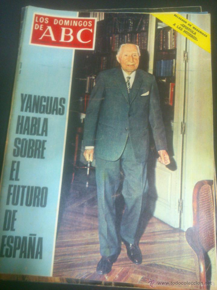 Coleccionismo de Los Domingos de ABC: LOS DOMINGOS DE ABC. DE 1969 - Foto 1