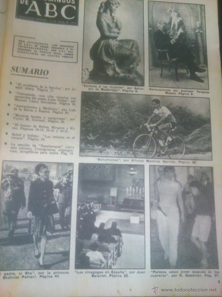 Coleccionismo de Los Domingos de ABC: LOS DOMINGOS DE ABC. DE 1969 - Foto 2