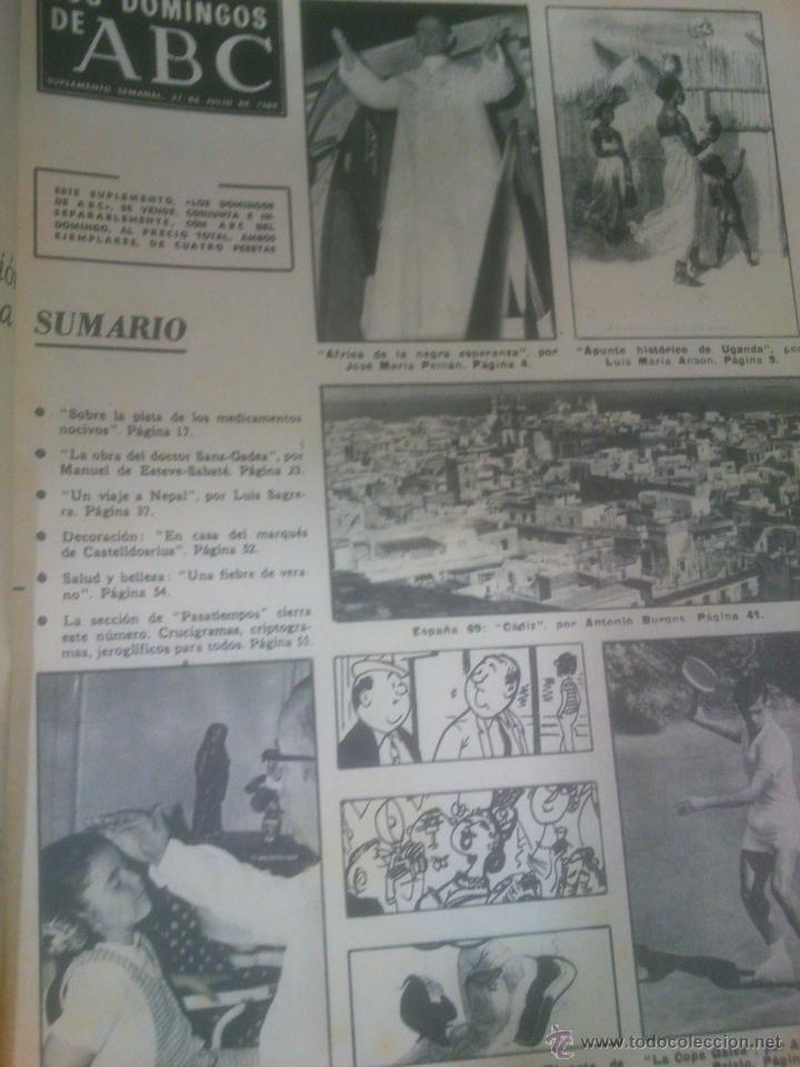 Coleccionismo de Los Domingos de ABC: LOS DOMINGOS DE ABC. DE 1969 - Foto 2