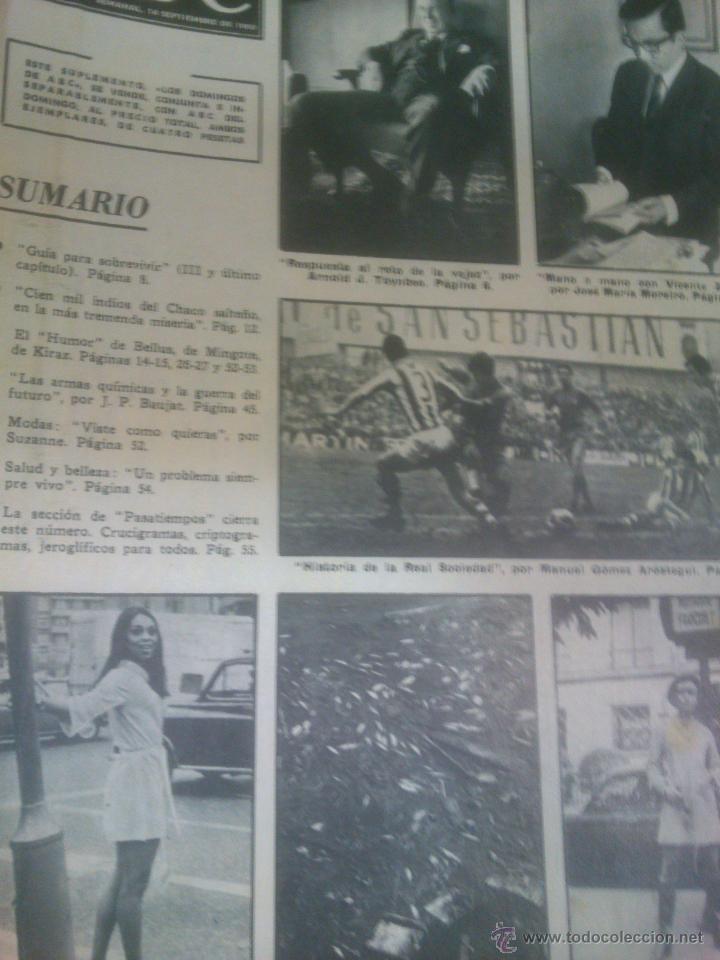 Coleccionismo de Los Domingos de ABC: LOS DOMINGOS DE ABC. DE 1969 - Foto 2