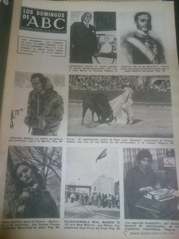 Coleccionismo de Los Domingos de ABC: LOS DOMINGOS DE ABC. DE 1969 - Foto 2