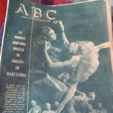 Coleccionismo de Los Domingos de ABC: ABC 14 MAYO 1953 LA PRIMERA COMPAÑIA DE BALLET. Lote 58436430