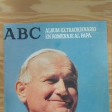 Coleccionismo de Los Domingos de ABC: ALBUM NUMERO ESPECIAL DE ABC EXTRAORDINARIO HOMENAJE AL PAPA JUAN PABLO II ENCUENTRO EN ESPAÑA