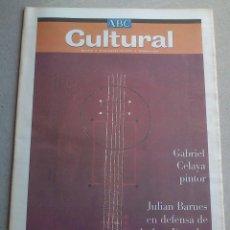 Coleccionismo de Los Domingos de ABC: ABC CULTURAL - 11 MARZO 2000 - Nº 424 - GABRIEL CELAYA - JULIAN BARNES ARTHUR KOESTLER - NUEVO. Lote 132332158