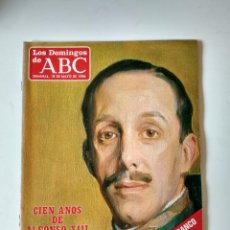Colecionismo de Los Domingos de ABC: REVISTA SEMANAL LOS DOMINGOS DE ABC AÑO 1986 CIEN AÑOS DE ALFONSO XIII 13. Lote 134342926