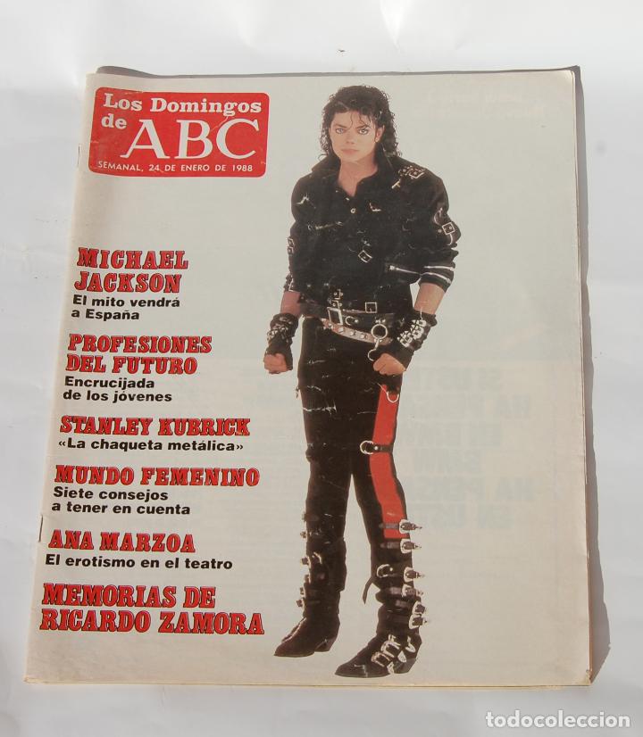 Coleccionismo de Los Domingos de ABC: SUPLEMENTO ABC MICHAEL JACKSON 1988 - Foto 1