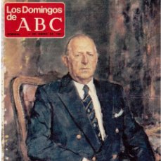 Coleccionismo de Los Domingos de ABC: 1981 ANTONIO EL BAILARÍN. DON JUAN DE BORBÓN. NICOLAS MULLER. LOLA FLORES. PECOS. VER FOTOGRAFÍAS.
