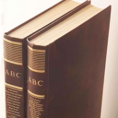 Coleccionismo de Los Domingos de ABC: ABC. PERIOLIBROS. 2 TOMOS: AÑOS 1992-1993-1994 Y AÑOS 1995-1996-1997. Lote 179253186