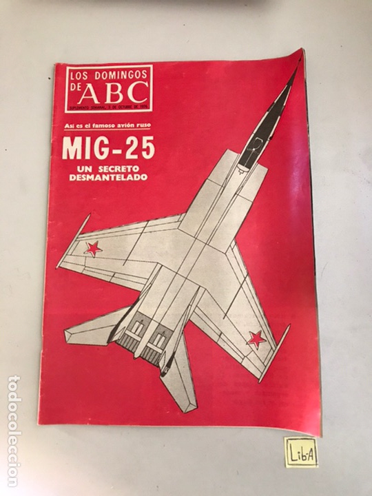 Coleccionismo de Los Domingos de ABC: ABC - MIG-25 - Foto 1