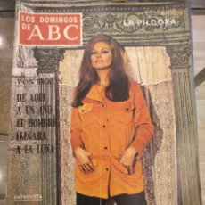 Colecionismo de Los Domingos de ABC: T1 LOS DOMINGOS DE ABC. SUPLEMENTO SEMANAL. CLAUDIA CARDINALE. CON BRAUN, CHARLOT. 1968. Lote 186323936