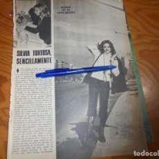 Colecionismo de Los Domingos de ABC: RECORTE : ENTREVISTA A SILVIA TORTOSA. DOMINGOS ABC, DCMBRE 1977. Lote 208756658