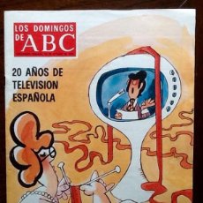 Collezionismo di Los Domingos de ABC: PERIODICO - LOS DOMINGOS DE ABC.- 1976. 20 AÑOS DE TELEVISION ESPAÑOLA. EL ENVIO ESTA INCLUIDO.