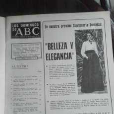 Coleccionismo de Los Domingos de ABC: SUPLEMENTO SEMANAL ABC 12 DE OCTUBRE DE 1975