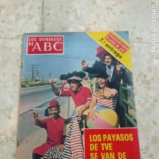 Collezionismo di Los Domingos de ABC: LOS DOMINGOS DE ABC PORTADA LOS PAYASO DE LA TELE