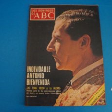 Coleccionismo de Los Domingos de ABC: REVISTA LOS DOMINGOS DE ABC URIBARRI ANTONIO BIENVENIDA ESPAÑA L1