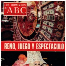 Coleccionismo de Los Domingos de ABC: RENO.MANUEL DE FALLA. DICK BOGARDE. BOB DYLAN... VER SUMARIO