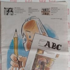 Coleccionismo de Los Domingos de ABC: ABC CULTURAL 1039 ABRIL 2012. MINGOTE INÉDITO(DIARIO DE HAMLET). TRANSTRÖMER. MUSEO DEL TITÁNIC. Lote 338023628
