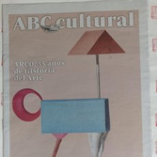 Coleccionismo de Los Domingos de ABC: ABC CULTURAL 1222-FEBRERO 2015. ARCO 35 AÑOS. FLEUR JAEGGY. SLOTERDIJK. MARCOS ORDÓÑEZ. Lote 338037188