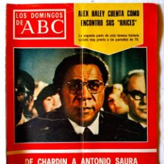 Coleccionismo de Los Domingos de ABC: LOS DOMINGOS DE ABC - 1979 - ALEX HALEY Y RAÍCES - EL AVIÓN, AL ALCANCE TODOS - ANTONIO SAURA