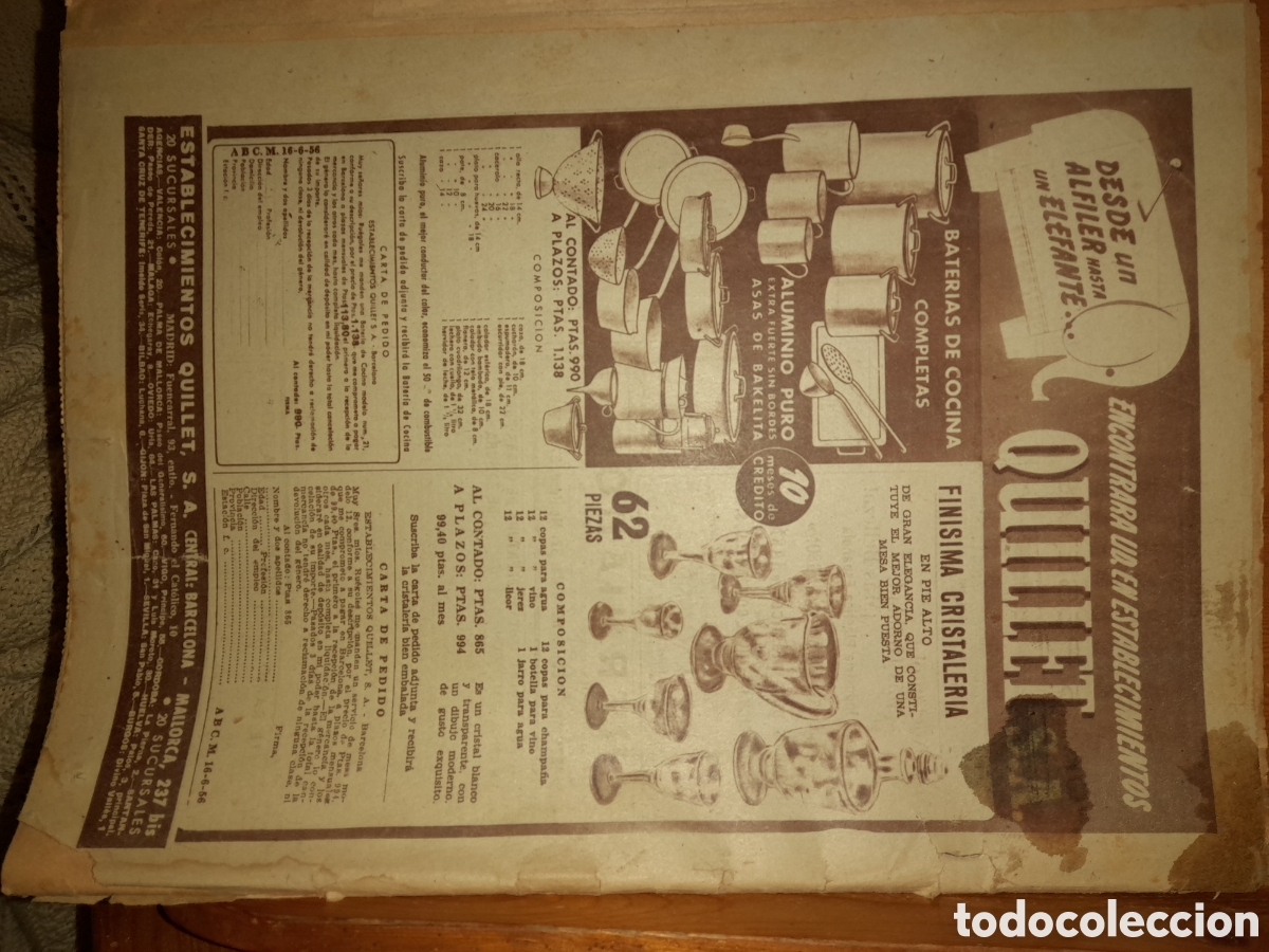 Coleccionismo de Los Domingos de ABC: ABC 16 JUNIO 1956 - Foto 4