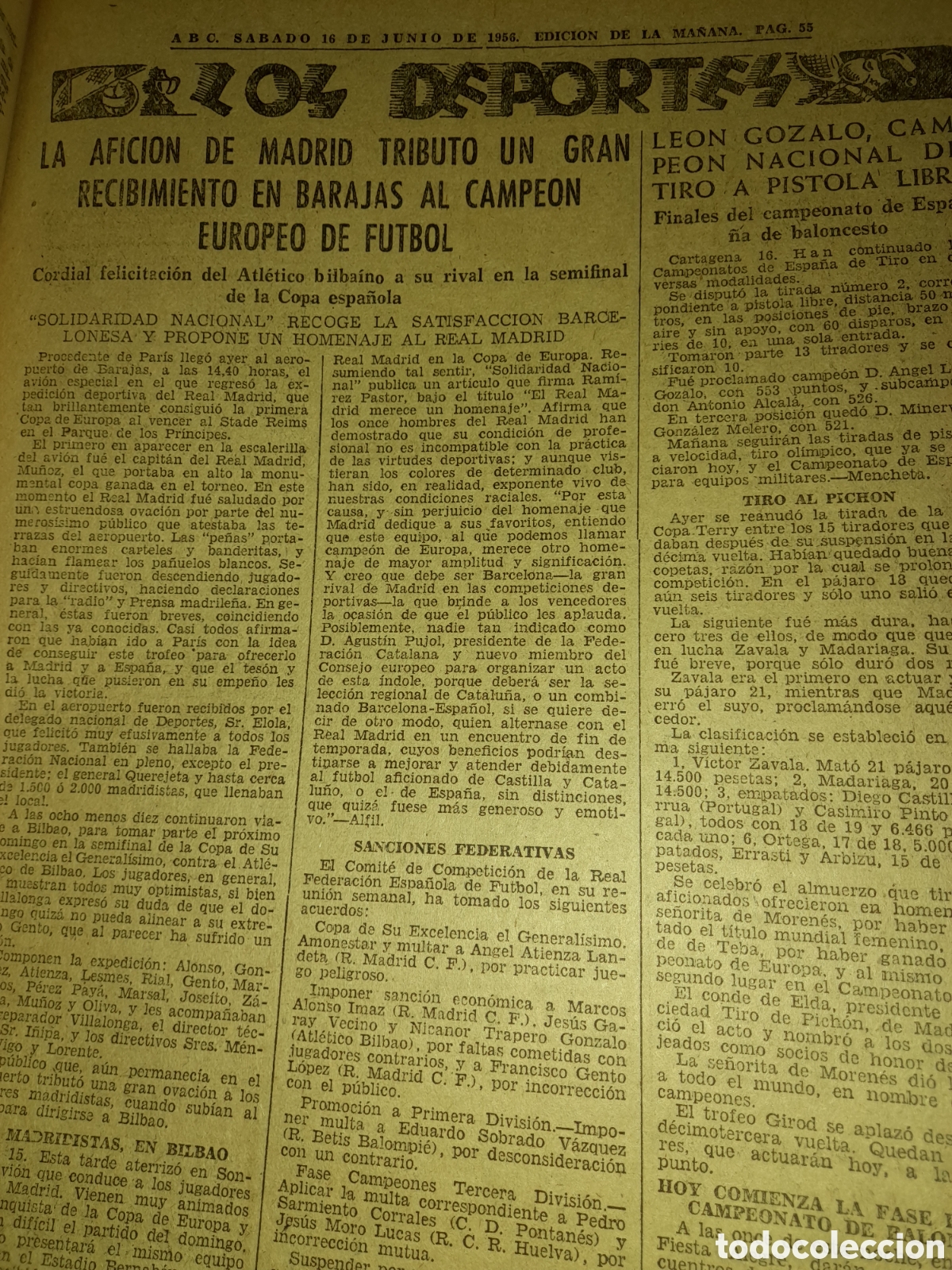 Coleccionismo de Los Domingos de ABC: ABC 16 JUNIO 1956 - Foto 15