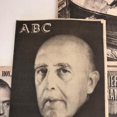 Collezionismo di Los Domingos de ABC: FRANCO HA MUERTO ABC 21, 22 Y 25 NOVIEMBRE DE 1975