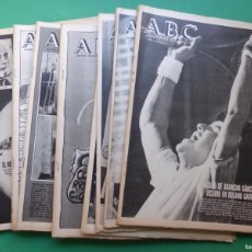 Coleccionismo de Los Domingos de ABC: ABC, 9 ANTIGUAS REVISTAS, AÑOS 1989 - ARANCHA S. VICARIO, NICOLAS REDONDO, JOAQUIN LEGUINA, MINGOTE