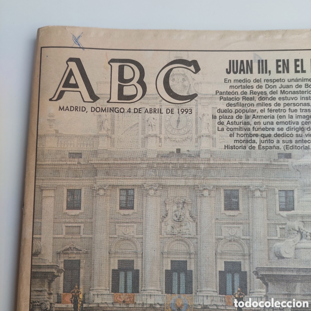 Coleccionismo de Los Domingos de ABC: ABC a&ntilde;o 1993 - Foto 2