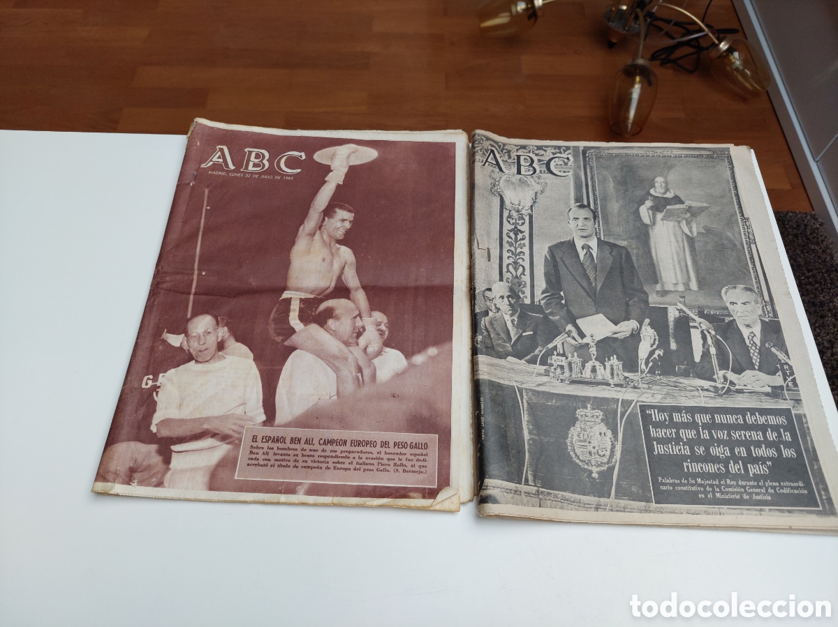 Coleccionismo de Los Domingos de ABC: 2 Diarios de ABC. - Foto 1
