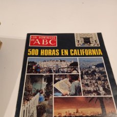 Coleccionismo de Los Domingos de ABC: GG-999 LOS DOMINGOS DE ABC SUPLEMENTO 10 JULIO 1977 500 HORAS EN CALIFORNIA