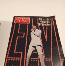 Coleccionismo de Los Domingos de ABC: GG-999 LOS DOMINGOS DE ABC SUPLEMENTO 28 AGOSTO 1977 EL MITO ELVIS PRESLEY