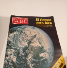 Coleccionismo de Los Domingos de ABC: GG-999 LOS DOMINGOS DE ABC SUPLEMENTO 19 JUNIO 1977 EL TIEMPO ESTA LOCO