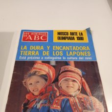 Coleccionismo de Los Domingos de ABC: GG-999 LOS DOMINGOS DE ABC SUPLEMENTO 21 AGOSTO 1977 MOSCU ANTE LA OLIMPIADA 1980