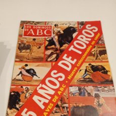 Coleccionismo de Los Domingos de ABC: GG-999 LOS DOMINGOS DE ABC SUPLEMENTO 5 JUNIO 1977 TOROS