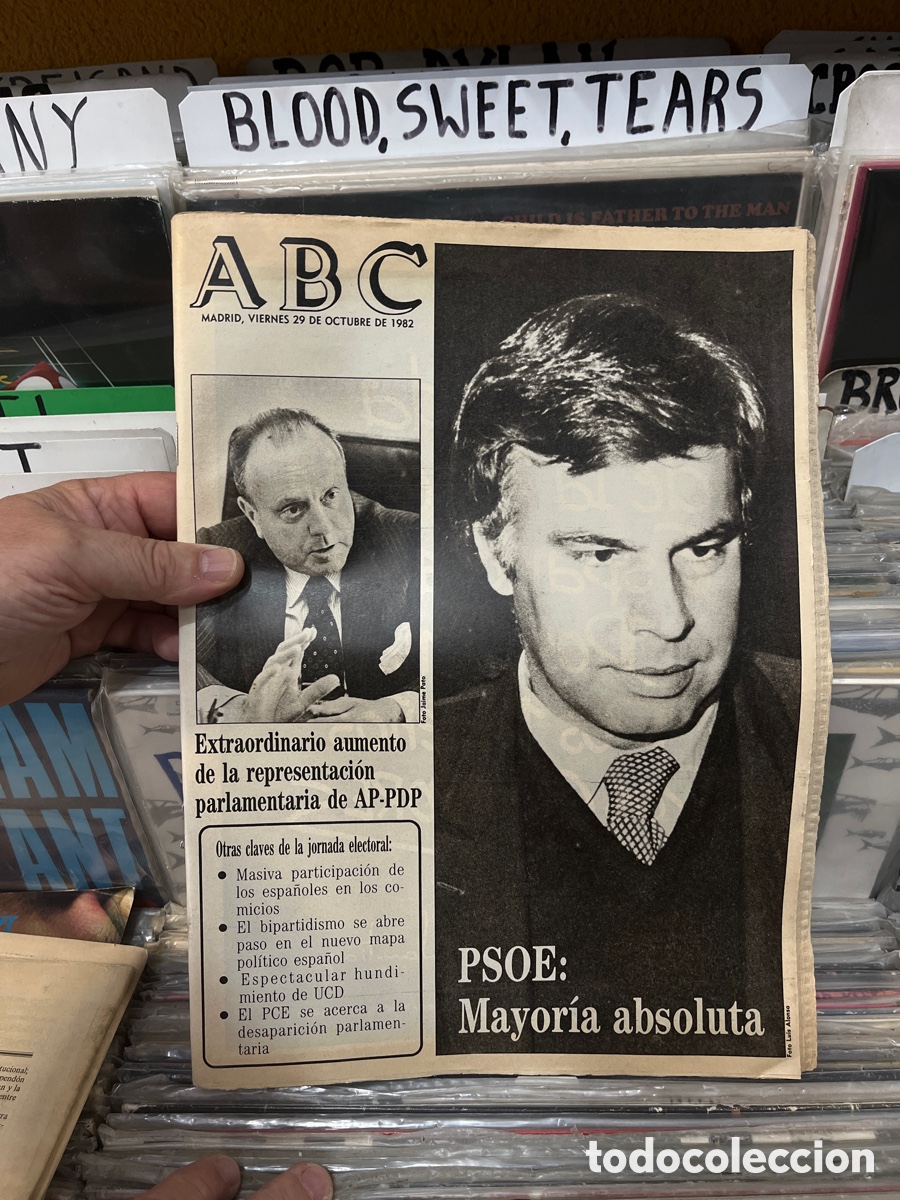 Coleccionismo de Los Domingos de ABC: abc 29 octubre 1982 abc - Foto 1
