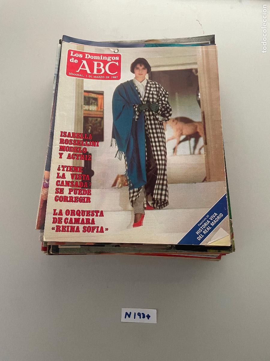 Coleccionismo de Los Domingos de ABC: Revista: los domingos de ABC - Foto 1