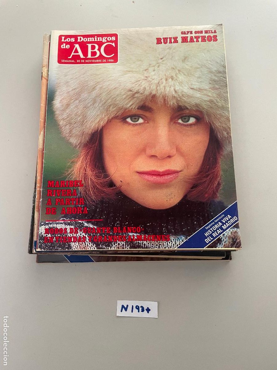Coleccionismo de Los Domingos de ABC: Revista: los domingos de ABC - Foto 1