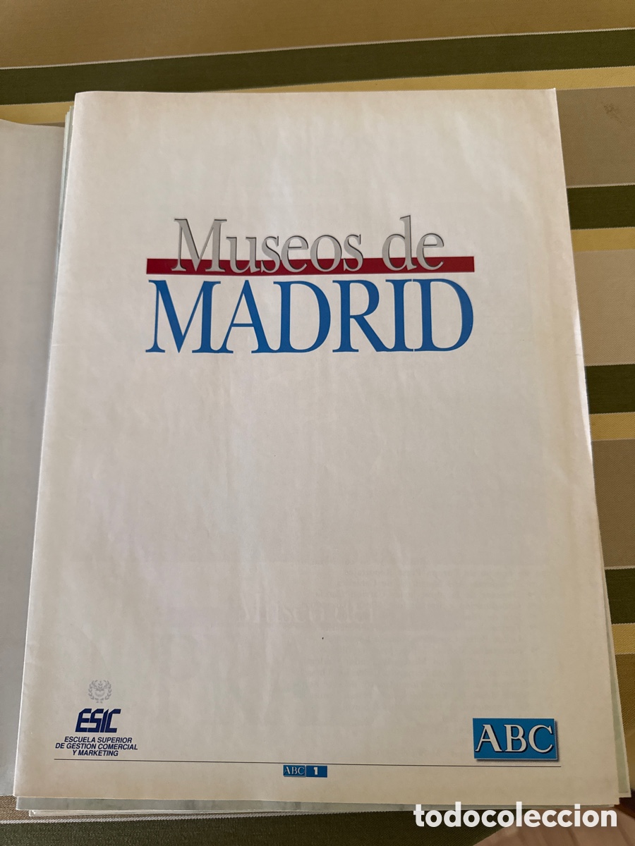 Coleccionismo de Los Domingos de ABC: MUSEOS DE MADRID sin encuadernar - Foto 2