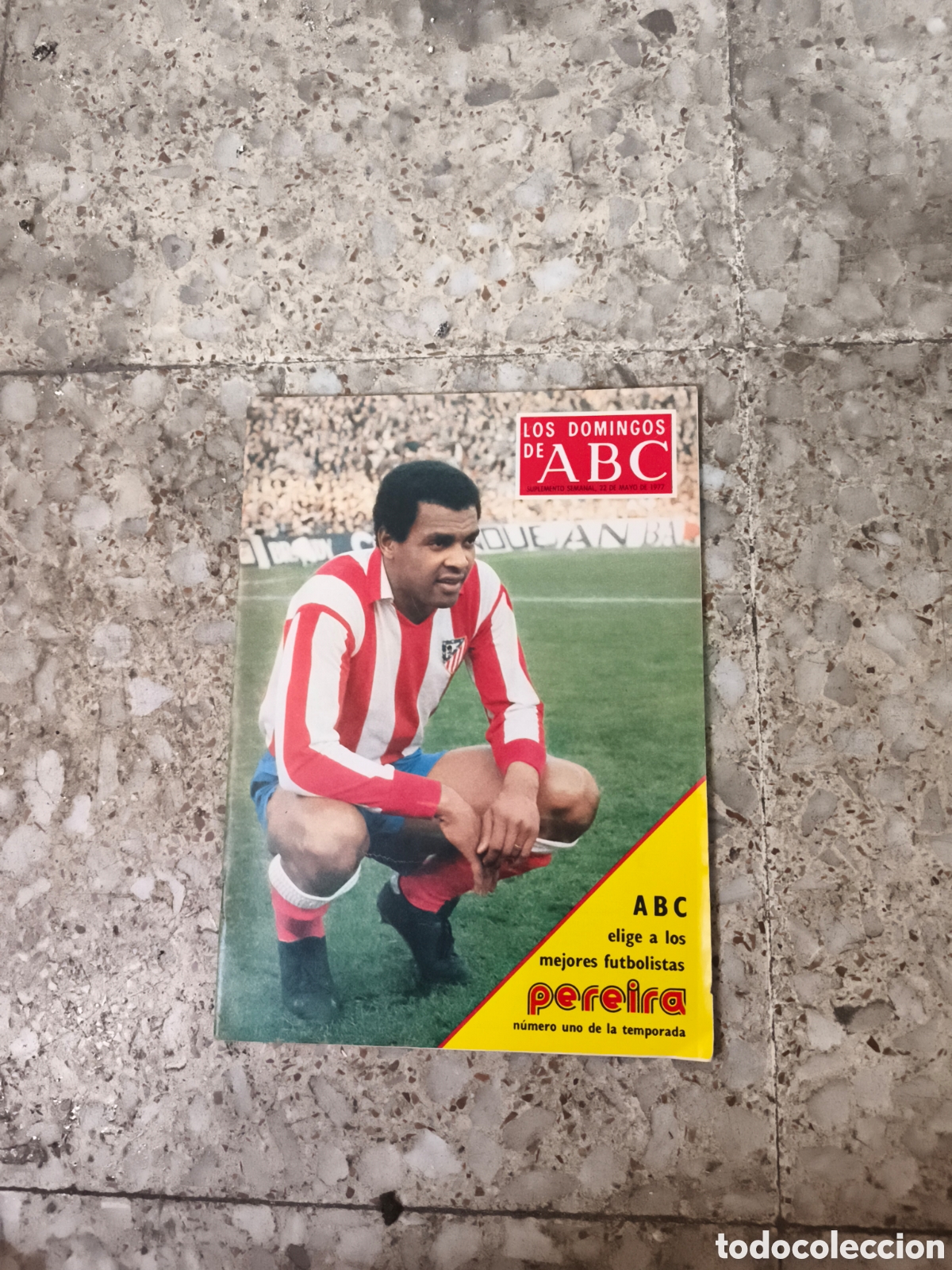 Coleccionismo de Los Domingos de ABC: Antigua revista Los Domingos de ABC , portada Eusebio Pereira 1977