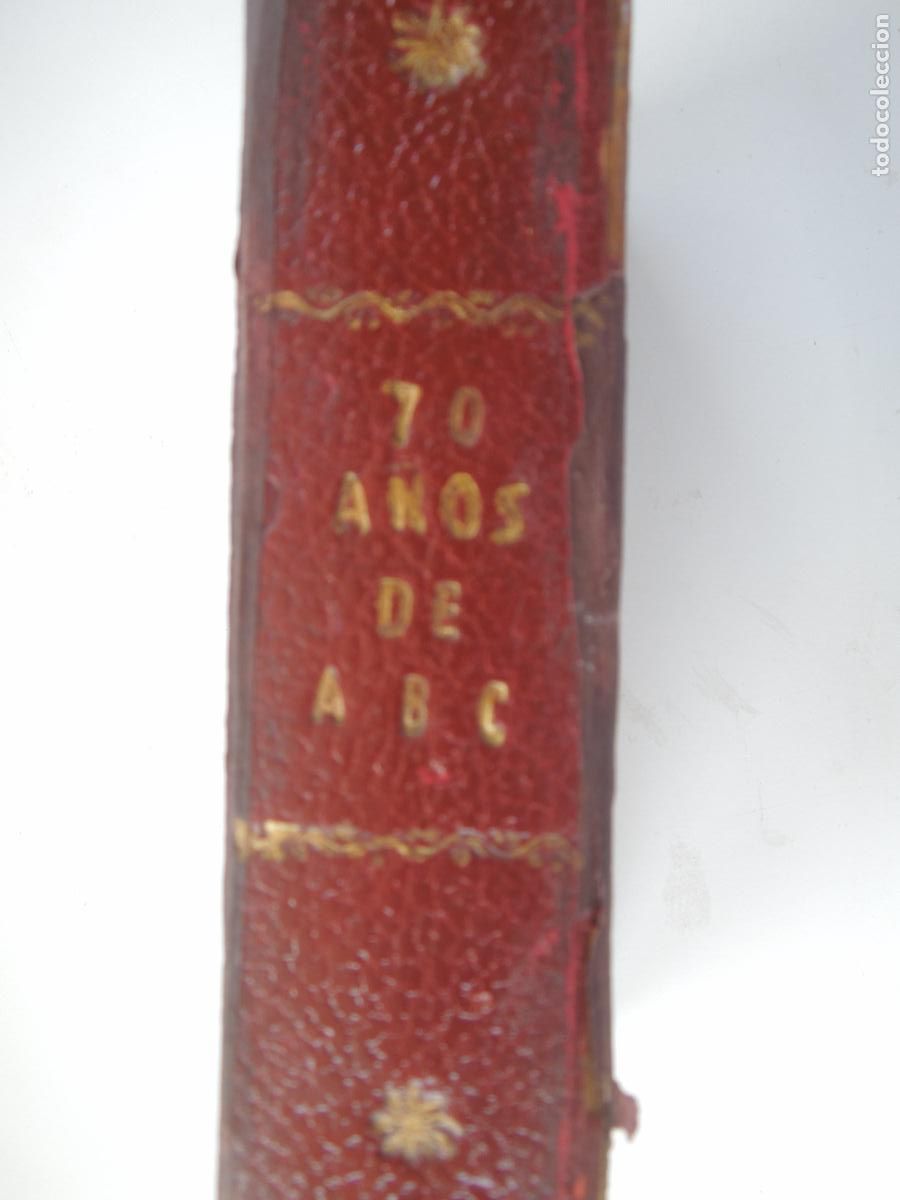 Coleccionismo de Los Domingos de ABC: 70 A&Ntilde;OS DE ABC , COLECCIONABLE ENCUADERNADO
