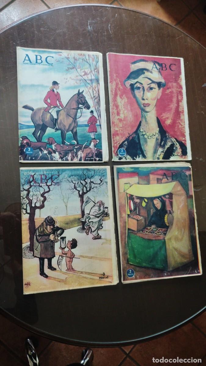 Coleccionismo de Los Domingos de ABC: BALDRICH.-MENCHU GAL.-MINGOTE.-ILUSTRADORES.-ABC.-REVISTAS ILUSTRADAS.-A&Ntilde;OS 50-60.