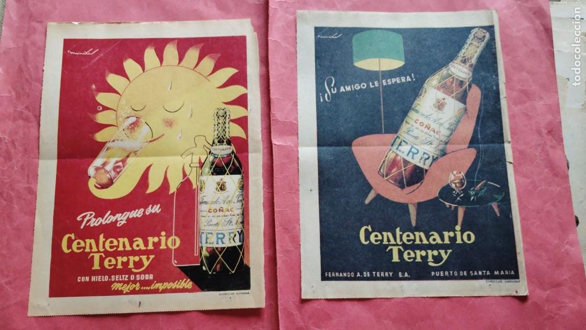 Coleccionismo de Los Domingos de ABC: MAIRATA.-CENTENARIO TERRY.-PUBLICIDAD DE REVISTA.-A&Ntilde;OS 50-60.