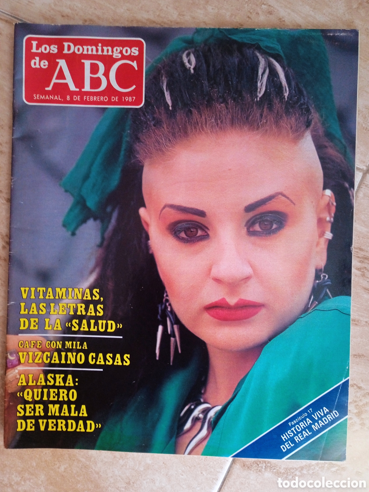 Coleccionismo de Los Domingos de ABC: Los Domingos de ABC Alaska 08 02 87